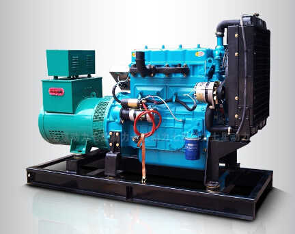 甘肃上柴30kw大型柴油发二手电机组_COPY